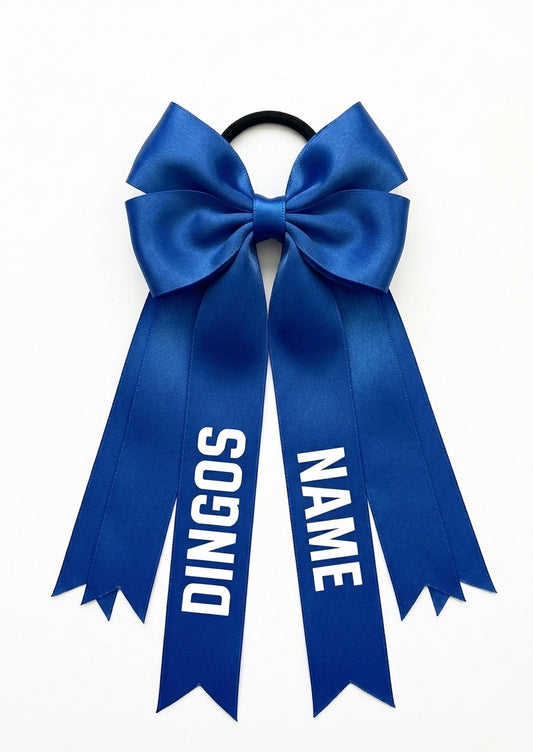 SCHOOL SPORTS TEAM HAIR BOWS