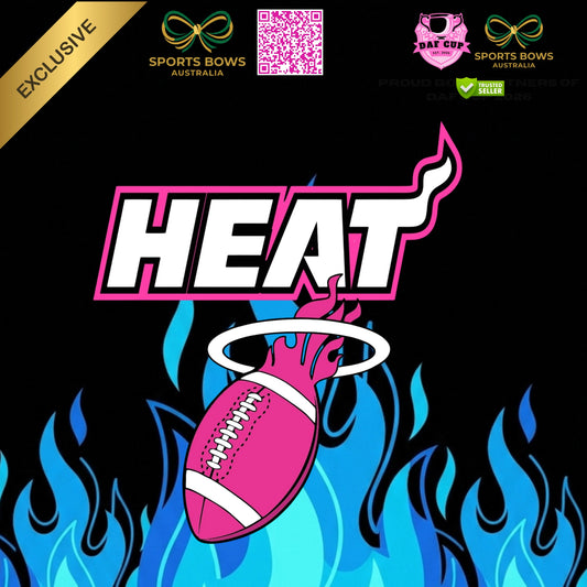 HEAT - OFFICIAL DAF CUP SATIN HAIR BOW & ACCESSORIES