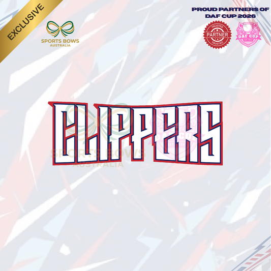 CLIPPERS - OFFICIAL DAF CUP SATIN HAIR BOW & ACCESSORIES