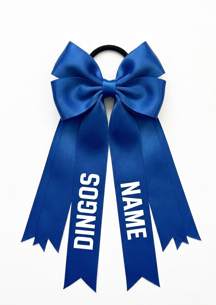 SCHOOL SPORTS TEAM HAIR BOWS