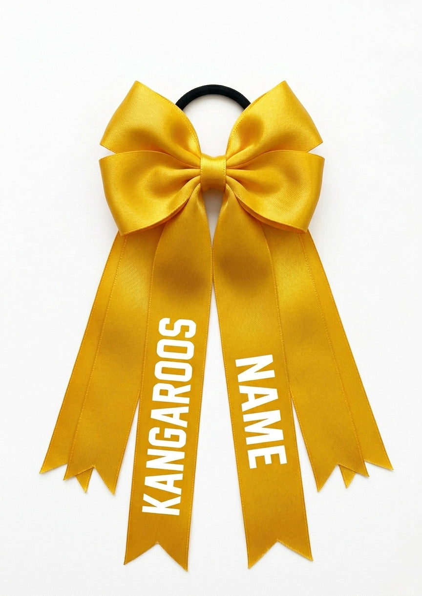 SCHOOL SPORTS TEAM HAIR BOWS