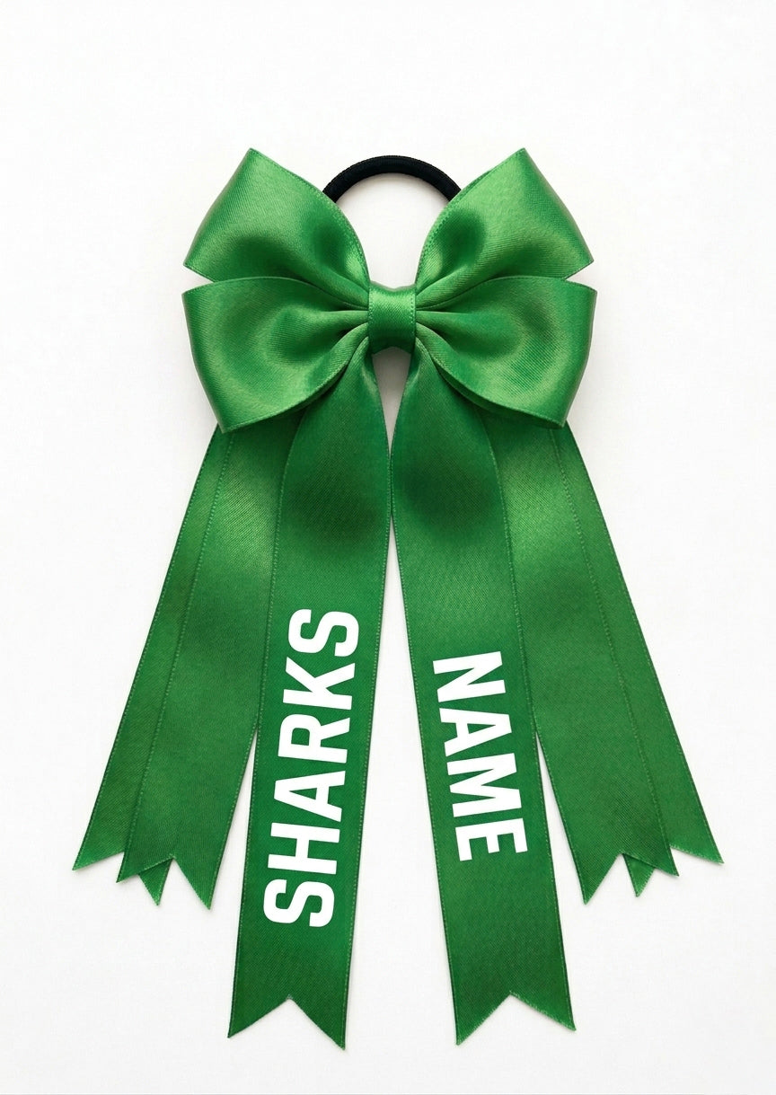 SCHOOL SPORTS TEAM HAIR BOWS