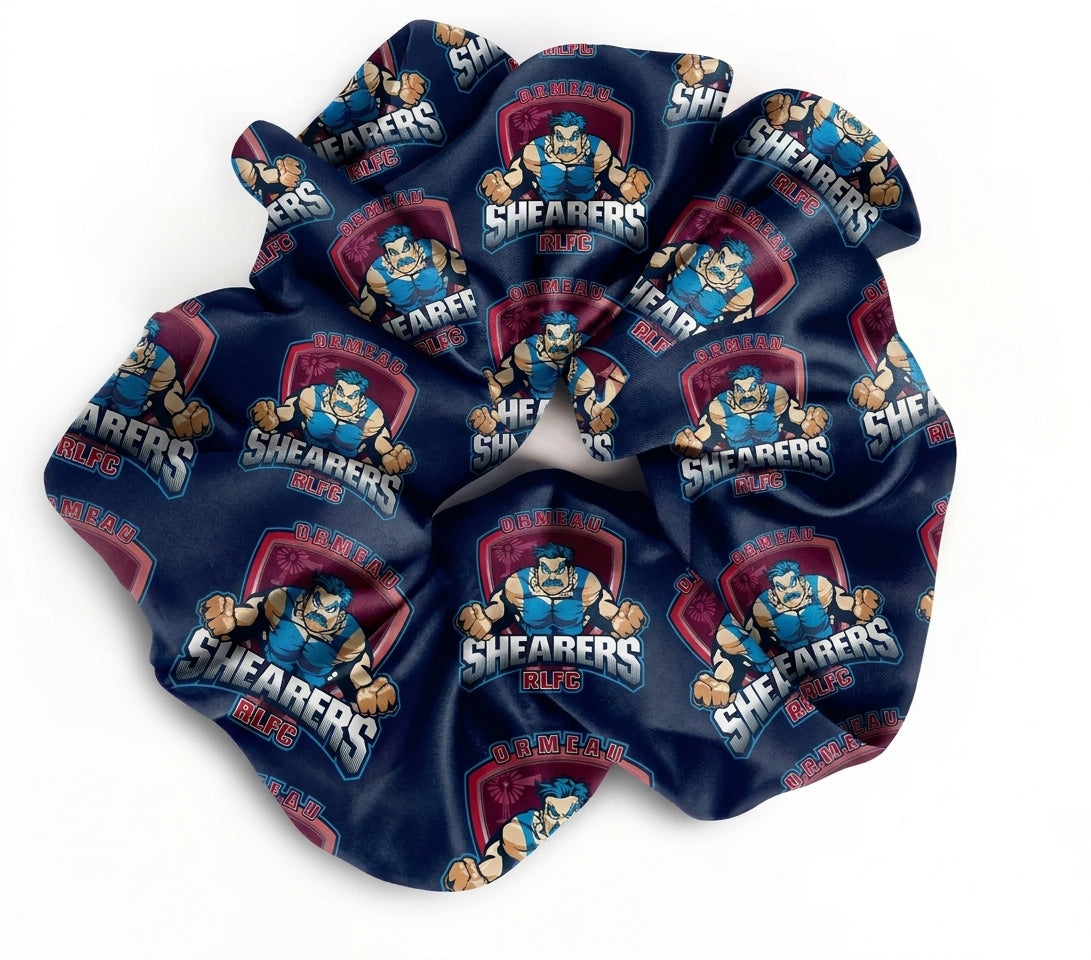 CUSTOM SATIN SCRUNCHIES